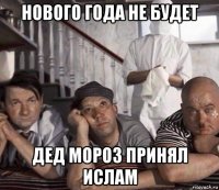 нового года не будет дед мороз принял ислам