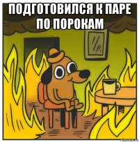 подготовился к паре по порокам 