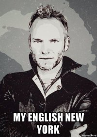  my english new york