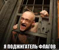  я поджигатель флагов