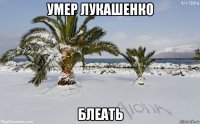 умер лукашенко блеать