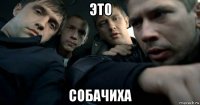 это собачиха