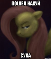 пошёл нахуй сука