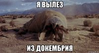 я вылез из докембрия