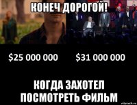 конеч дорогой! когда захотел посмотреть фильм