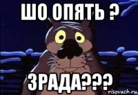 шо опять ? зрада???
