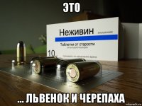 это ... львенок и черепаха