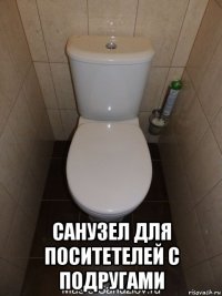  санузел для поситетелей с подругами
