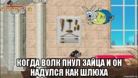  когда волк пнул зайца и он надулся как шлюха