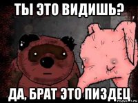 ты это видишь? да, брат это пиздец
