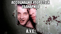 ассоциация упоротых ебанариев а.у.е.