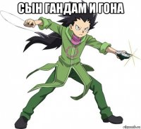 сын гандам и гона 