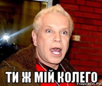  ти ж мій колего
