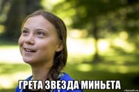  грета звезда миньета