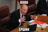 вова ёршик