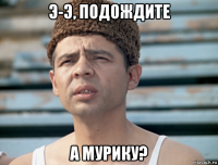 э-э, подождите а мурику?