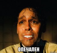  опечален