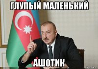глупый маленький ашотик