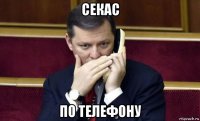 секас по телефону