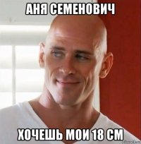 аня семенович хочешь мои 18 см