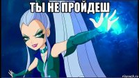 ты не пройдеш 