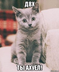 д8х ты ахуел!