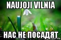 naujoji vilnia нас не посадят