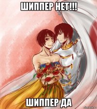шиппер нет!!! шиппер да