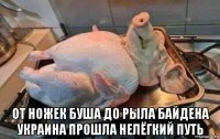 от ножек буша до рыла байдена украина прошла нелёгкий путь