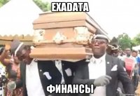 exadata финансы