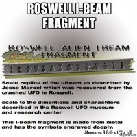 roswell i-beam fragment 