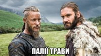  палії трави