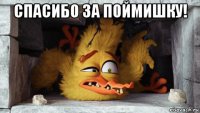 спасибо за поймишку! 