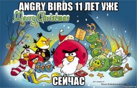 angry birds 11 лет уже сейчас