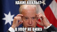 какие хохлы? в упор не вижу