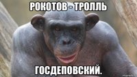 рокотов - тролль госдеповский.