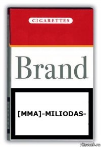 [MMA]-MILIODAS-