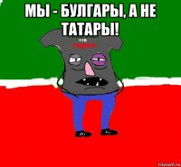 мы - булгары, а не татары! 