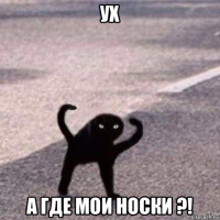 ух а где мои носки ?!