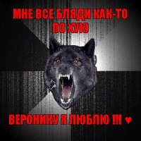 мне все бляди как-то по хую веронику я люблю !!! ♥