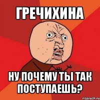 гречихина ну почему ты так поступаешь?