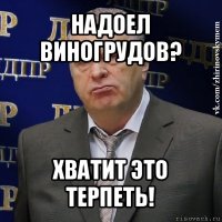 надоел виногрудов? хватит это терпеть!