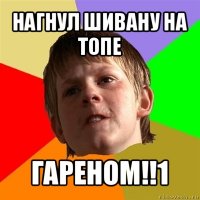 нагнул шивану на топе гареном!!1