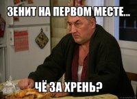 зенит на первом месте... чё за хрень?