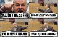 зашёл я на дойки там-раздел толстушек тут с мулатками ну а где ж я блять?