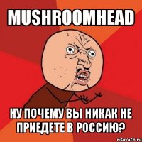 mushroomhead ну почему вы никак не приедете в россию?