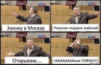 Захожу в Мосвар Покупаю подарок майский Открываю.... тААААААААкое ГОВНО!!!