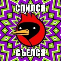 спился съелся