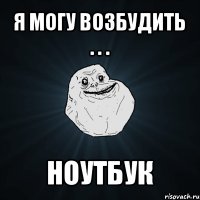 я могу возбудить . . . ноутбук