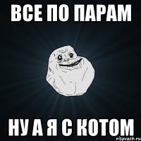 все по парам ну а я с котом